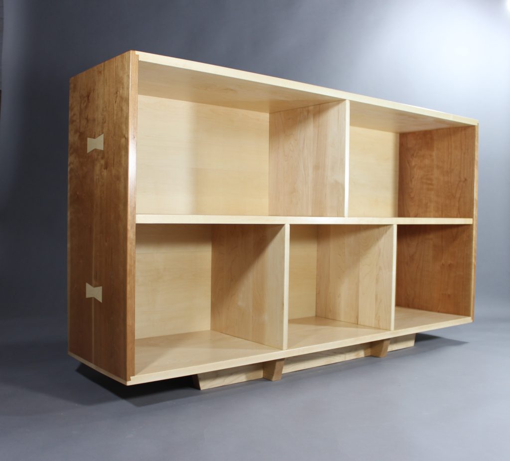 Record album storage cabinet for audiophiles